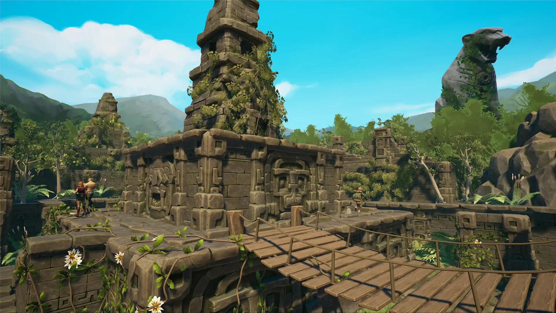 استكشاف مواقع غريبة في Jumanji