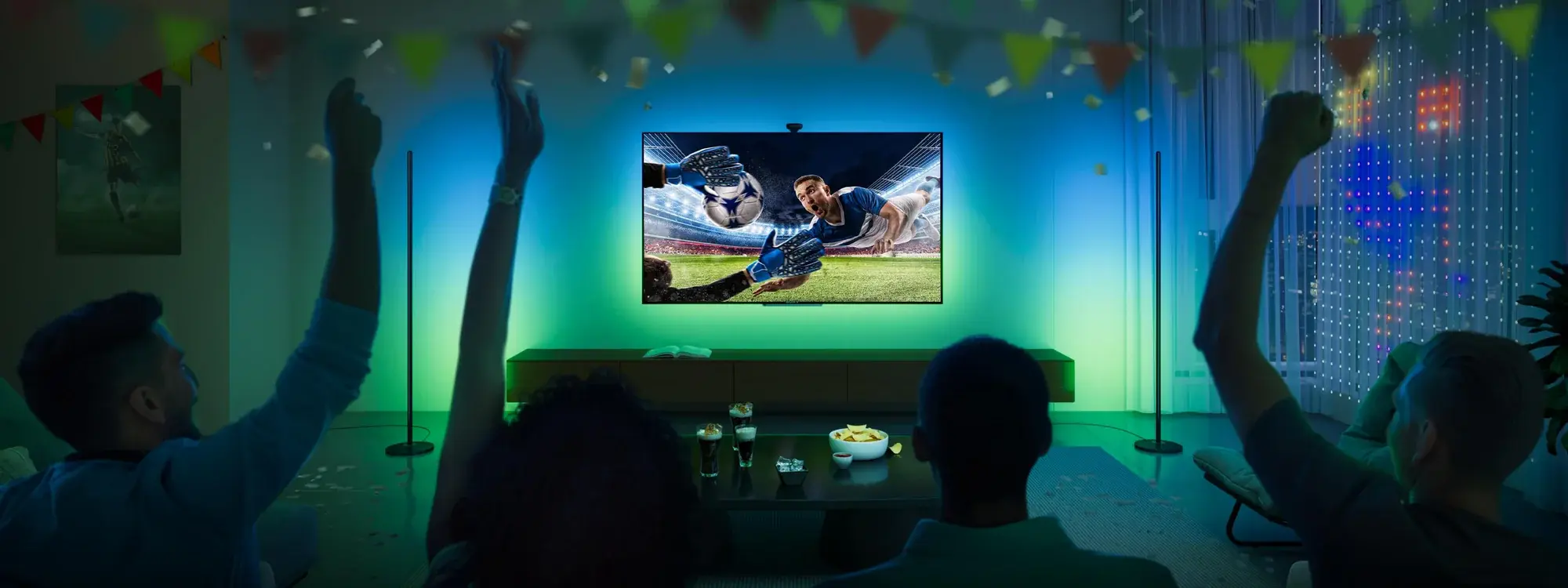 Govee TV Backlight – immersive living-room environment