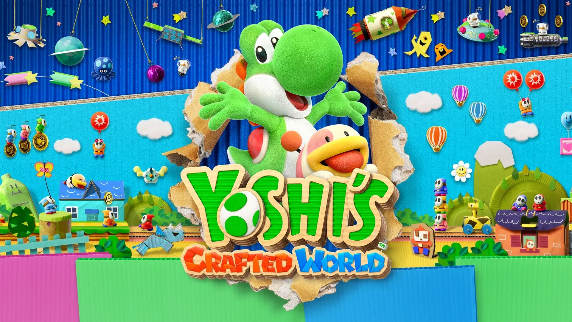 Yoshi's Crafted World Gameplay