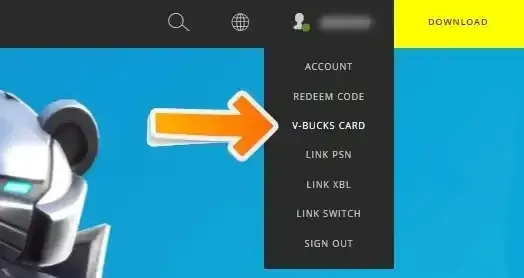 How to redeem my V-Bucks card
