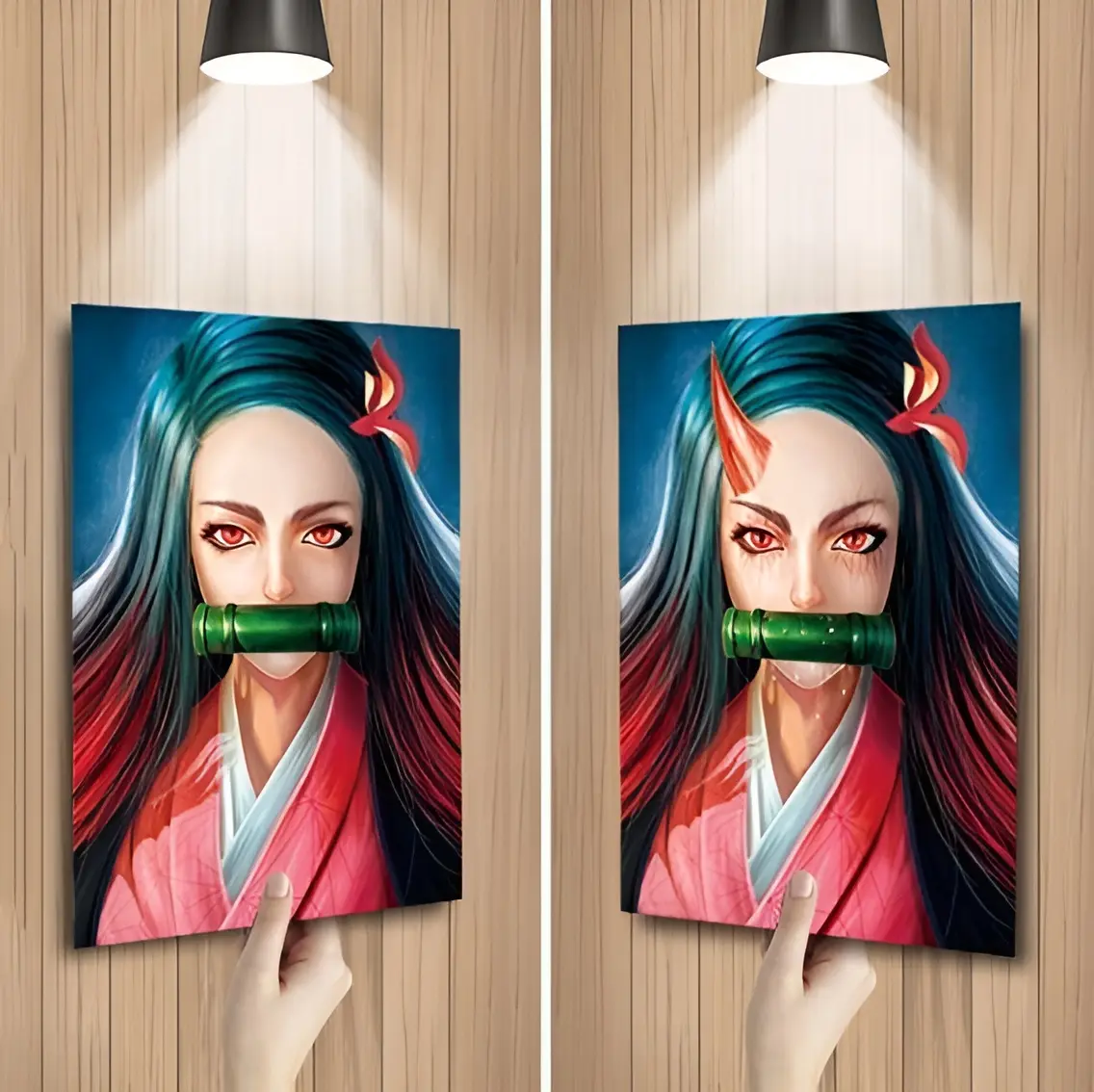 Demon Slayer Nezuko 3D Poster