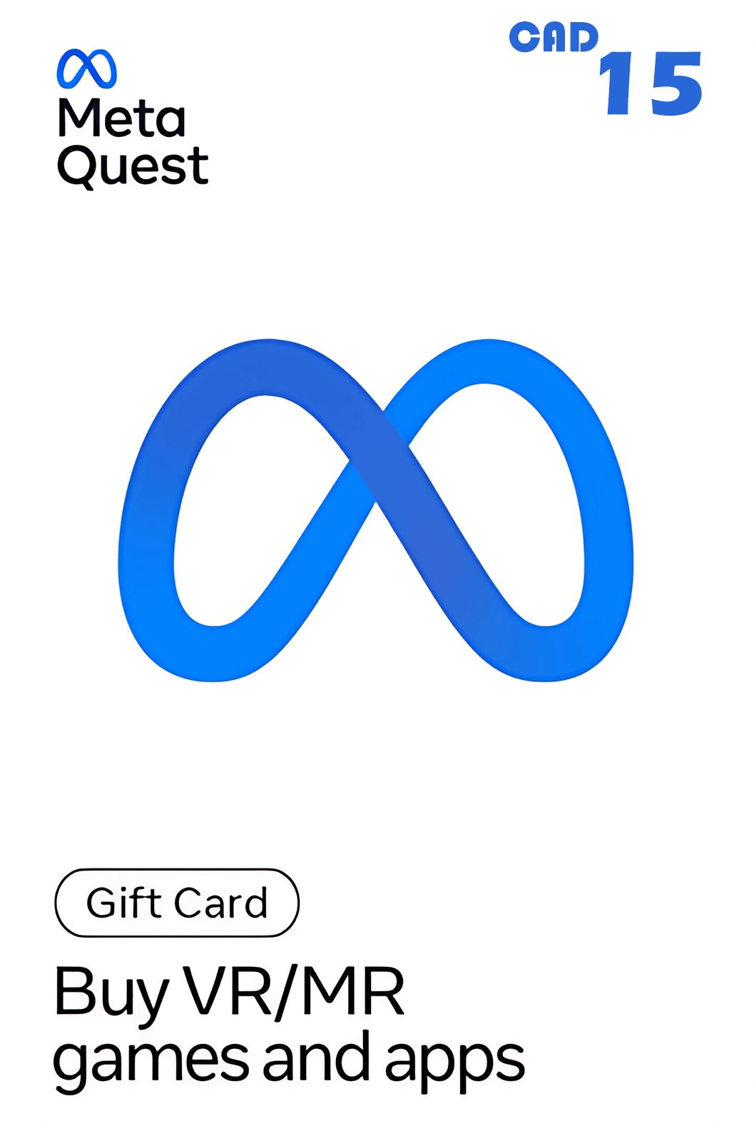 Meta Quest Gift Card 15 CAD Key Canada  for sale in Emirates from Games2all