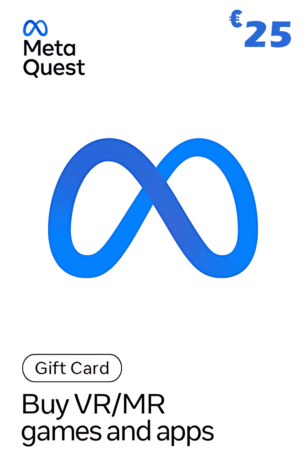 Meta Quest Gift Card 25 EUR Key Europe  for sale in Emirates from Games2all