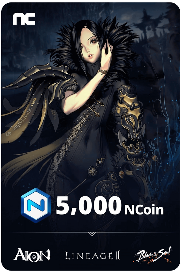 NCSoft 5000 NCoin Key GLOBAL