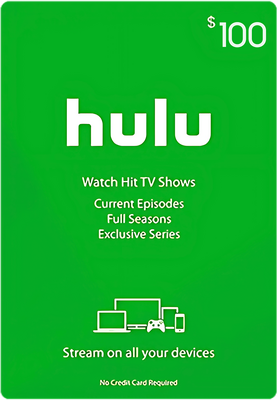 HULU $100 USD Gift Card Key UNITED STATES