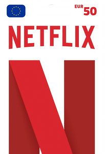 Netflix Gift Card 50 EUR Key - Europe -  for sale in Emirates from Games2all