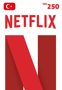 Netflix Gift Card 250 TRY Key - Turkey