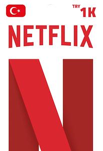 Netflix Gift Card 1000 TRY Key - Turkey