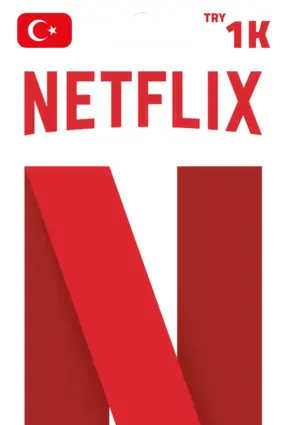 Netflix Gift Card 1000 TRY Key - Turkey
