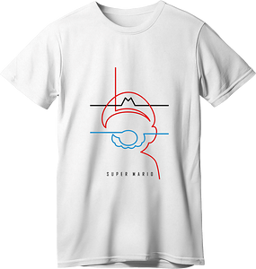 Super Mario (M) LOOM Kids Gaming T-Shirt