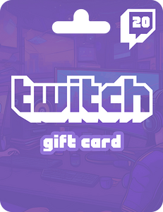 Twitch Gift Card 20 USD Key United States (USA) -  for sale in Emirates from Games2all