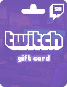 Twitch Gift Card 50 USD Key United States (USA) -  for sale in Emirates from Games2all