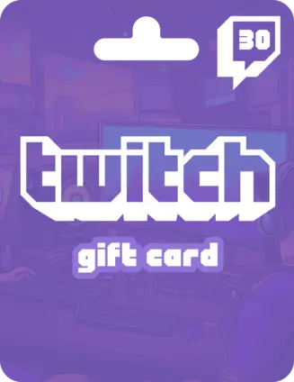 Twitch Gift Card 30 USD Key United States (USA)
