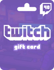 Twitch Gift Card 40 GBP Key United Kingdom (UK) -  for sale in Emirates from Games2all