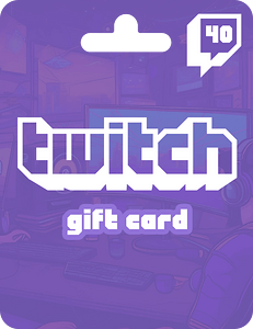 Twitch Gift Card 40 GBP Key United Kingdom (UK)