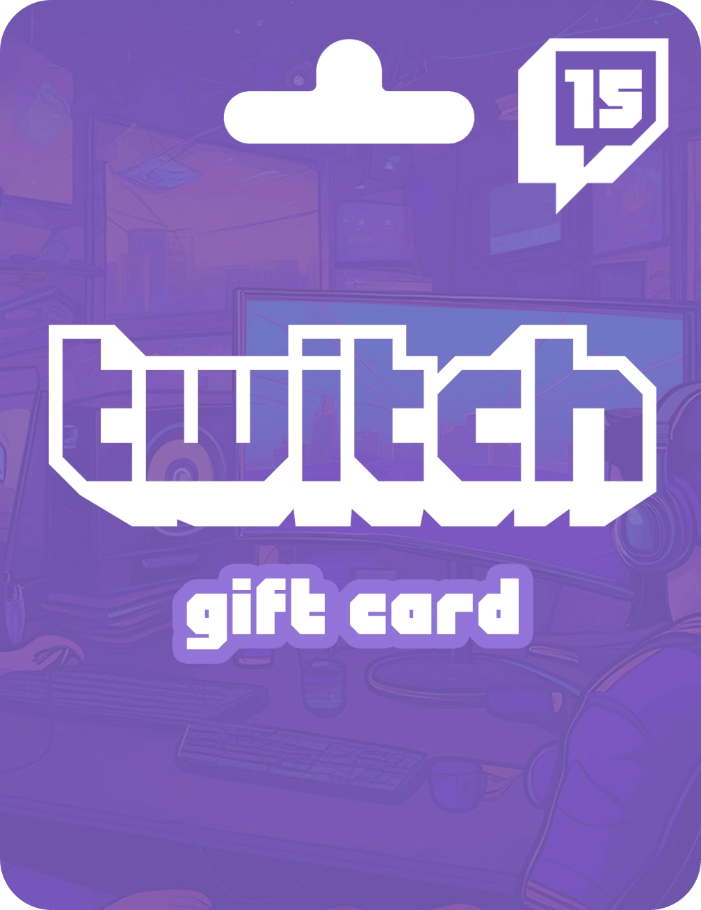 Twitch Gift Card 15 EUR Key Europe  for sale in Emirates from Games2all