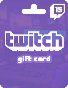 Twitch Gift Card 15 EUR Key Europe -  for sale in Emirates from Games2all