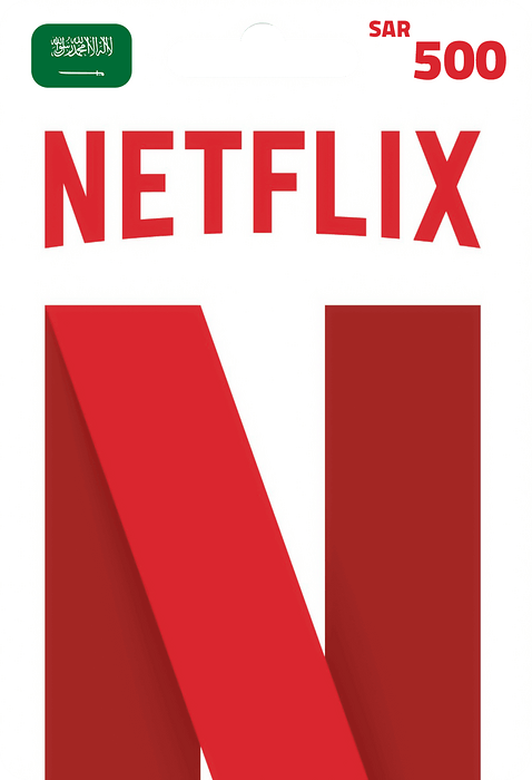 Netflix Gift Card 500 SAR Key - KSA  for sale in Emirates from Games2all