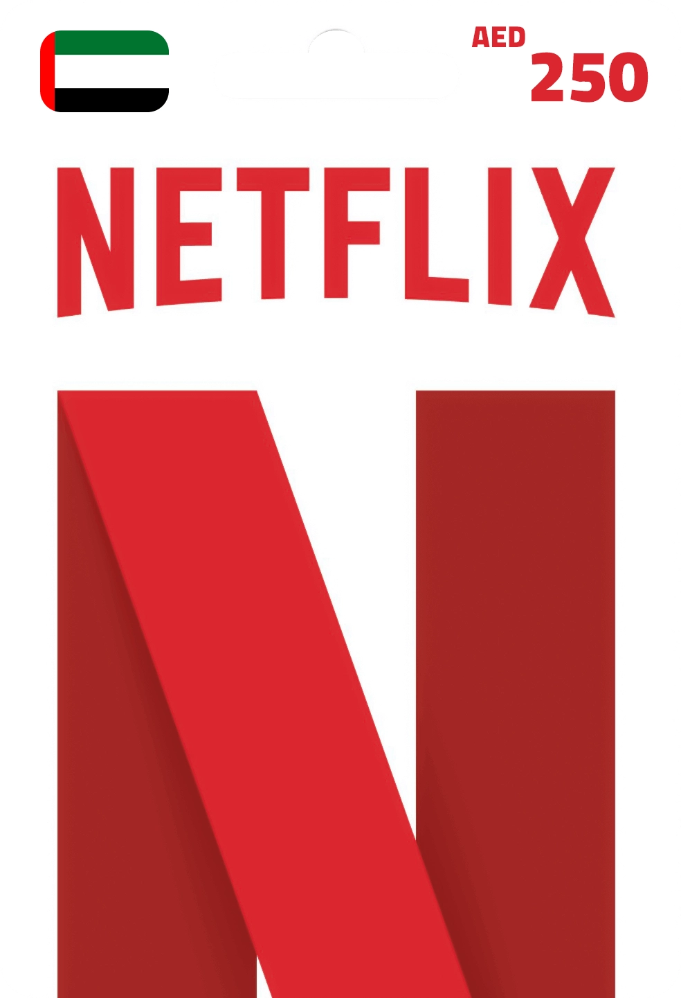 Netflix Gift Card 250 AED Key - UAE  for sale in Emirates from Games2all
