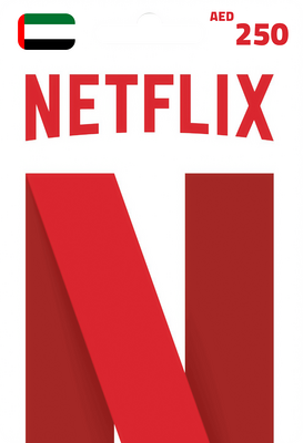 Netflix Gift Card 250 AED Key - UAE