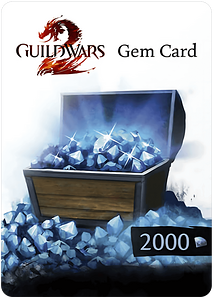 Guild Wars 2 2000 Gems Card Official Website Key GLOBAL -  for sale in Emirates from Games2all