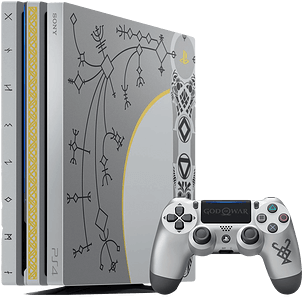 PlayStation 4 Console Pro 1TB - God of War Limited Edition - Used