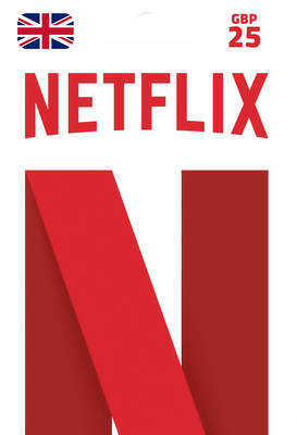 Netflix Gift Card 25 GBP Key - UK