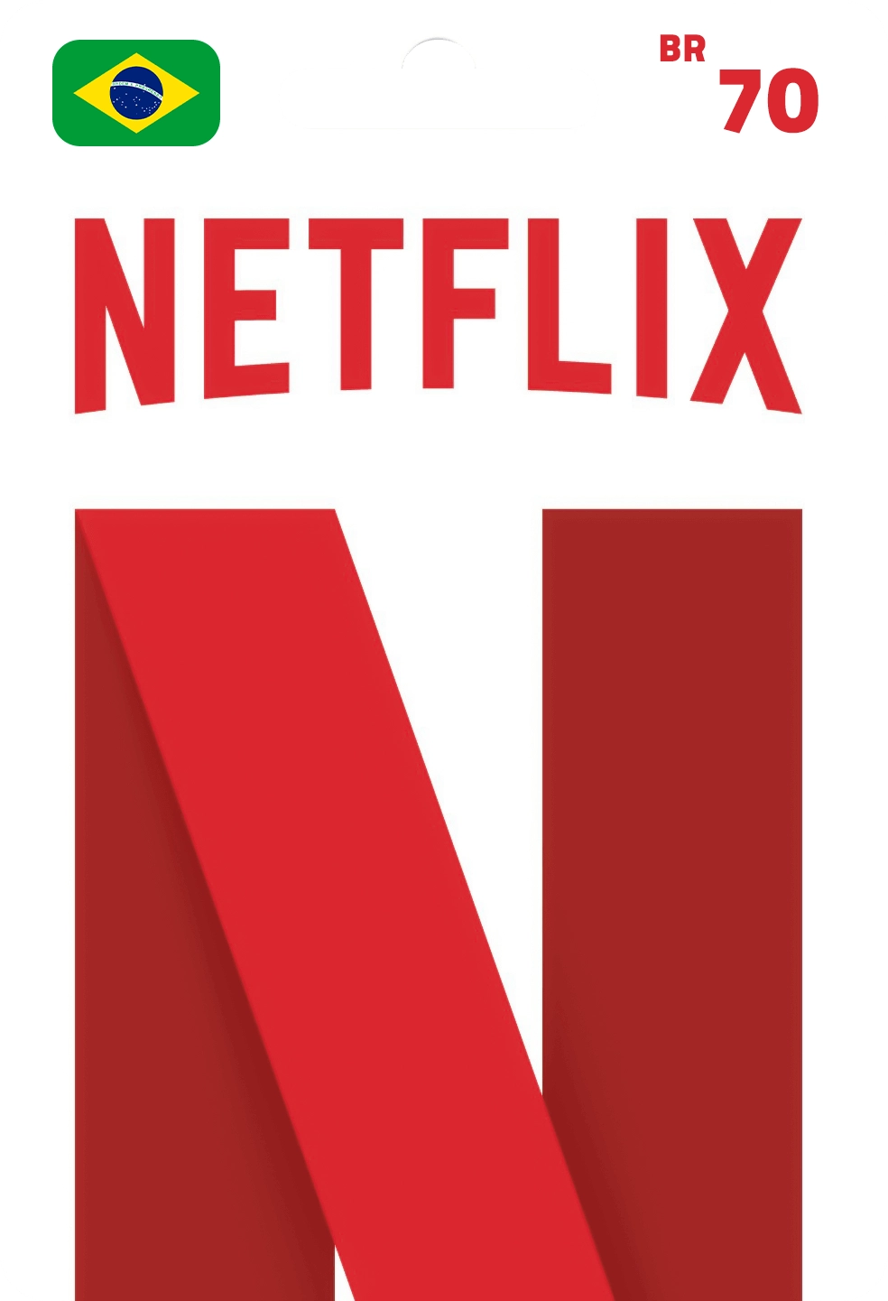 Netflix Gift Card 70 BRL Key - Brazil  for sale in Emirates from Games2all