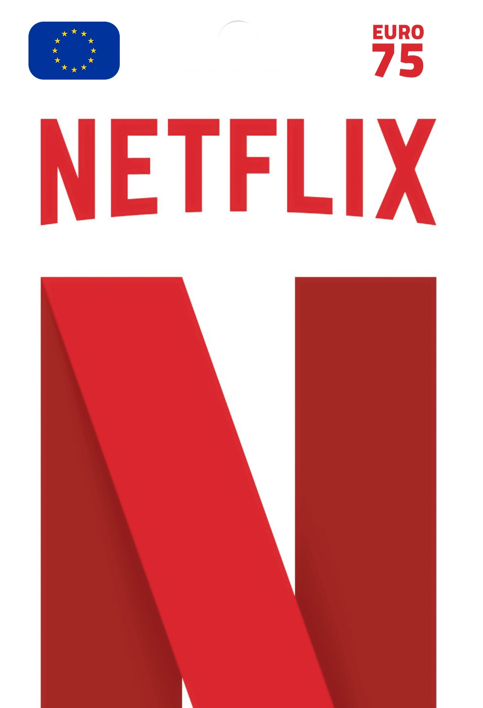 Netflix Gift Card 75 EUR Key - Europe  for sale in Emirates from Games2all