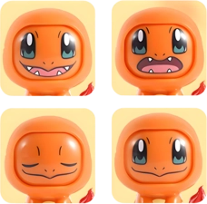 Pokemon Face Off Random Collectible Pokedex  Figure (Charmander Version)  for sale in Emirates from Games2all