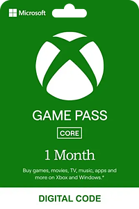  Xbox Game Pass Core 1 Month Key India