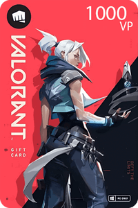 Valorant Gift Card - 1000 VP - INDIA