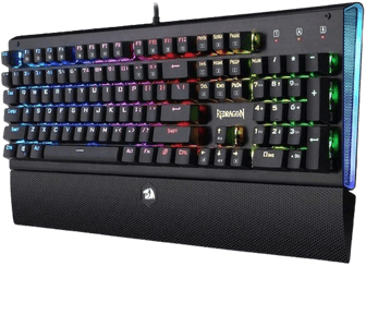Redragon ARYAMAN K569 RGB MECHANICAL GAMING KEYBOARD - BROWN Switches