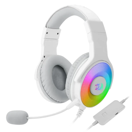 سماعة الألعاب السلكية باندورا RGB من ريدراجون H350 - أبيض