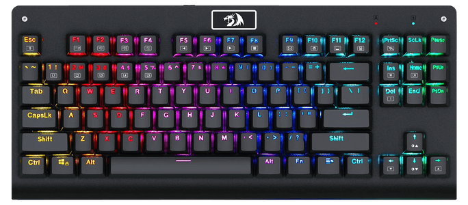 Redragon K568 Rgb DARK AVENGER Mechanical Wired Gaming Keyboard - Blue Switches