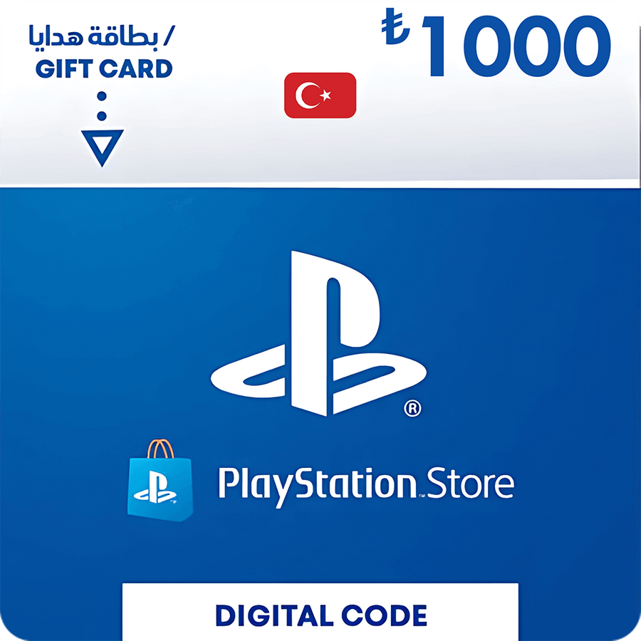 PSN PlayStation 1000 TRY (TR) Card TURKEY