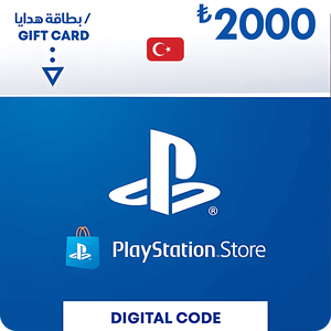 PSN PlayStation 2000 TRY (TR) Card TURKEY -  for sale in Emirates from Games2all
