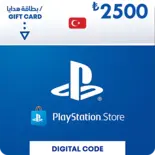 PSN 2500 TRY (TR) Card TURKEY