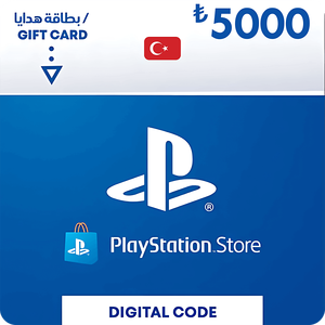 PSN PlayStation 5000 TRY (TR) Card TURKEY -  for sale in Emirates from Games2all