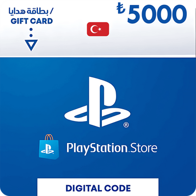 PSN PlayStation 5000 TRY (TR) Card TURKEY