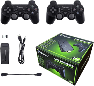 Game Stick Lite 4K Retro Console with Wireless Controllers