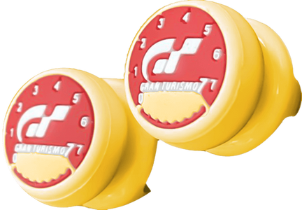 Gran Turismo Analog Freek FPS for PS5 and PS4 - Yellow and Red