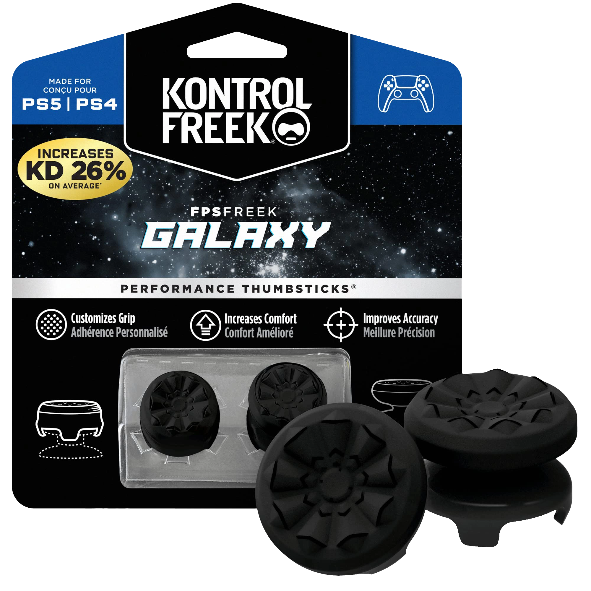 Analog Freek FPS Galaxy - PS4 And PS5 - Black  for sale in Emirates from Games2all