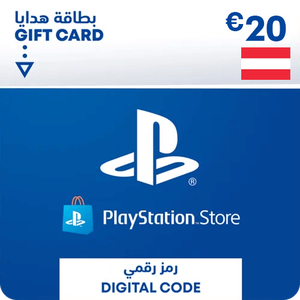 بطاقة هدايا بلايستيشن ستور 20 يورو - النمسا -  للبيع في الإمارات من خلال Games2all