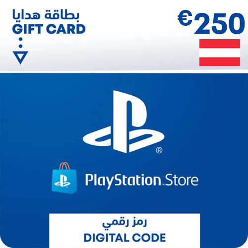 PSN PlayStation Store Gift Card 250 EUR - Austria