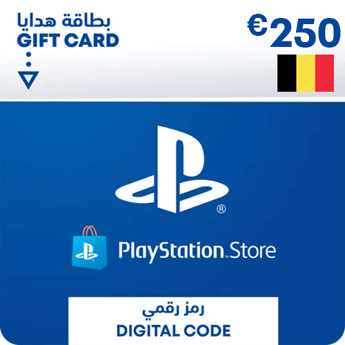 PSN PlayStation Store Gift Card 250 EUR - Belgium