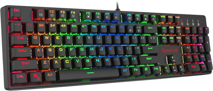 Redragon K582 SURARA RGB LED Backlit Mechanical Gaming Keyboard
