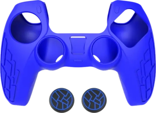 PS5 Controller Silicone Cover Case with Grips - Blue  for sale in Emirates from Games2all