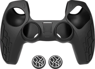 PS5 Controller Silicone Cover Case with Grips - Black  for sale in Emirates from Games2all