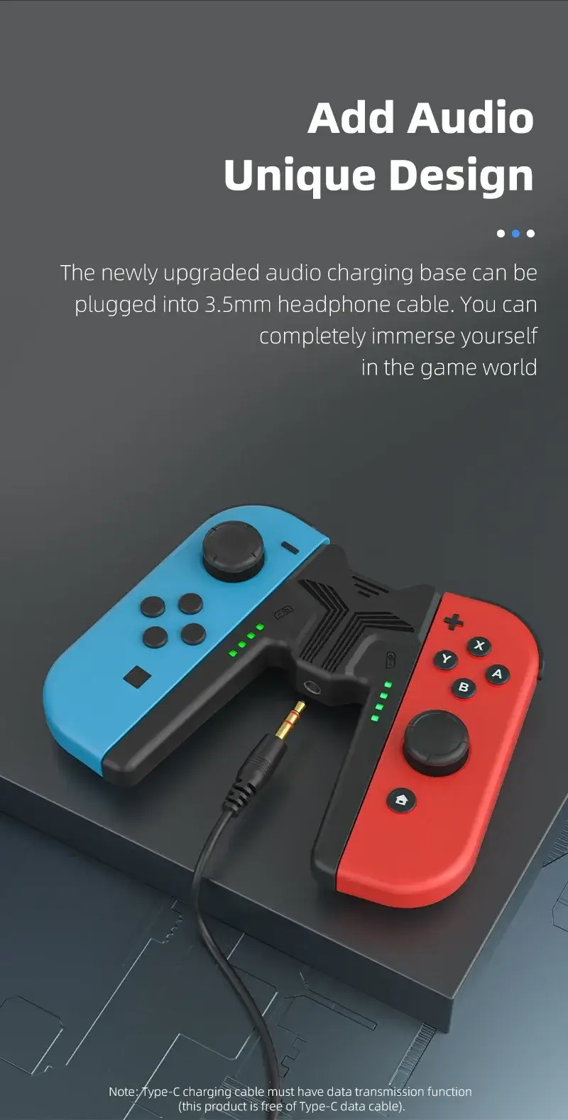 Aolion Nintendo Switch Joycon Grip Charging Station  for sale in Emirates from Games2all